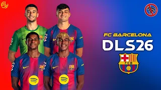 DREAM LEAGUE SOCCER 2026 Mod FC BARCELONA Updated Transfers Kits DLS26 
