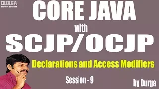 Core Java With Declarations and Access Modifiers Part-9 static modifier