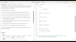 622 Design Circular Queue Java Leetcode Queue DSA