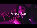 Download Lagu 여자아이들GI-DLE - 'Nxde' easy lyrics