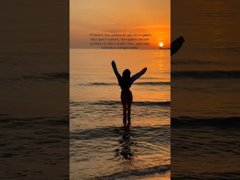 🌅✨ #sunrise #frases #love #beach