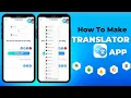 With Source Code How to Make All Languages Translator App in Android Studio