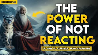 Power Of Not Reacting How To Control Your Emotions Buddhist Wisdom Buddhism In English 