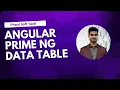 Angular with primeng data table implementation by Phanindra Kumar Pedipini Phani Soft Tech