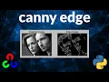 canny edge detection using opencv