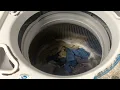 2011 Whirlpool Cabrio Platinum washing a load of towels WTW8200YW0