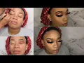 NUDE PINK CUTCREASE ON CLIENT MAKEUP TUTORIAL DRUG STORE BEAT