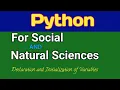 Python Variables and Constants Declaration of Variables Initialization of Variabes