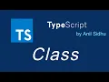 Typescript tutorial Class basic
