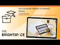 Use Composite datasets in Analytics Builder Administrator