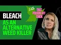 USING BLEACH AS AN ALTERNATIVE WEED KILLER What happens why it s no good That Poison Ivy Chick