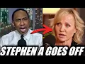 Go YOURSELF Stephen A Brutally CHECKS Michelle Beadle LIVE For Praying On His Downfall ESPN BEEF