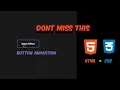 Create a Stunning GLITCH EFFECT Button with HTML CSS Easy Tutorial