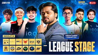 Arrow Gaming Community Cup – Group B Presented by TG Esports🔥TAG , iQOO OG x TSG , NG Pros