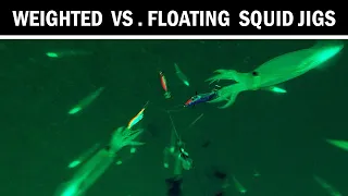 Download How Squid React To Weighted vs Floating Jigs (Underwater Squid Fishing) MP3