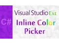 C Inline Color Picker - Visual Studio Extensions 2015 Download Install