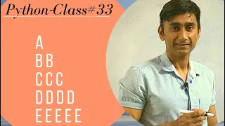 PATTERN PROGRAMS IN PYTHON NESTED LOOP IN PYTHON IN HINDI RAJU SIR KI PATHSHAALA CLASS