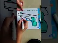 Coloring a Gun