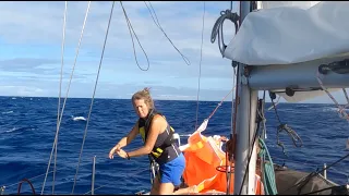 A Wave Came Through My Hatch While I Was Sleeping | Sailing Solo on the Indian Ocean – Ep. 285