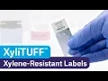 XyliTUFF - Xylene-Resistant Microscope Slide Labels for Histology