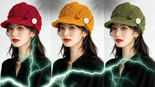 🔴 Ufffff!!! La GORRA más fácil que vas a tejer a CROCHET ‼️Pasó a Páso 😱