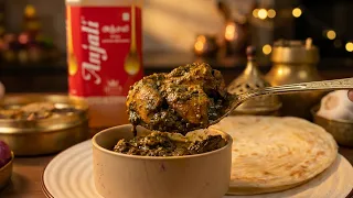 Palak Chicken Recipe | Healthy Spinach Chicken Curry | Anjali Cold Pressed Sesame Oil