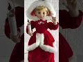 Vintage Telco Christmas Queen Motionette Caroler Doll