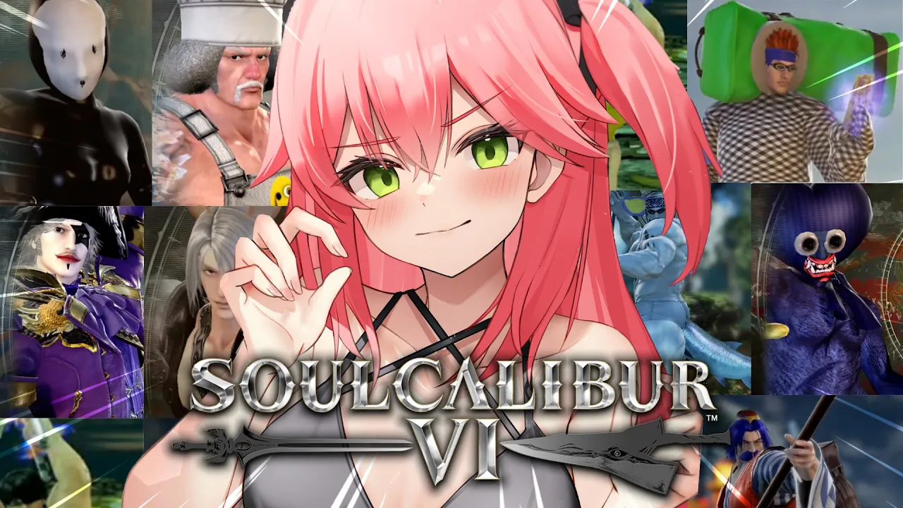 【ソウルキャリバーⅥ】カオスなキャラクリ大会⚔おまえらをやっつけるにぇ‼【ホロライブ/さくらみこ】