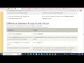 CoreJava Collection Differences Between Comparable Comparator Collection Collections Arrays Vs Colle