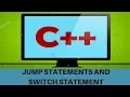 Complete C Language Basics to Advance - Jump Statements and Switch Statement