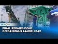 Final Repairs Completed at Baikonur Launch Pad for Next Mission