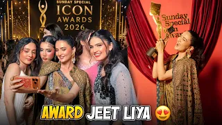 Finally Award Ghar Ly Aye 🏆❤️| A Proud Moment for Sistrology🤩 | Hira Faisal 