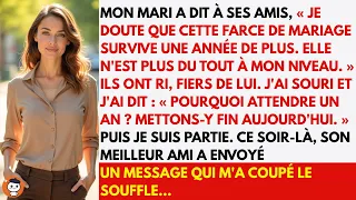 Mon mari s est moque de moi devant ses amis alors j ai bati un empire qu il a supplie de rejoindre