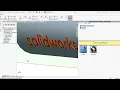 How to wrap text on curved surface solidworks