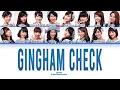 Lagu JKT48 – Gingham Check Lyrics (Color Coded Lyrics)