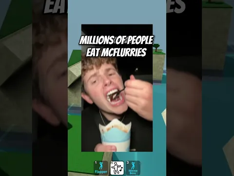Mc Flurry *DARK SECRET* #roblox #viral #storytime #shorts #satire