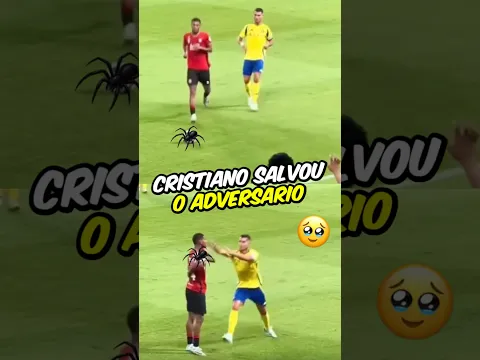A HUMILDADE DO CRISTIANO COM OS ADVERSÁRIOS É IMPRESSIONANTE🥹