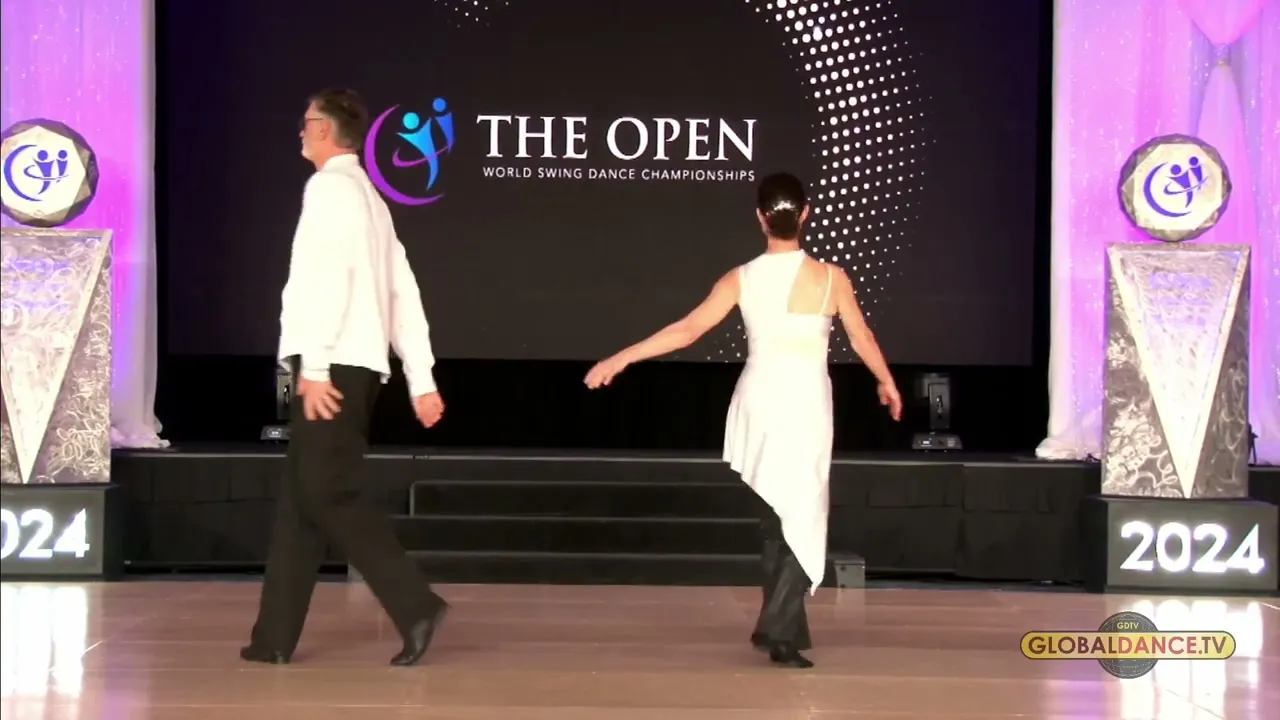 Jim Slusher and Tina Slusher - 5th Place Masters - The Open 2024