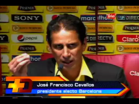 Cevallos asume administración de Barcelona