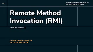 Remote Method Invocation-RMI