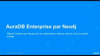 Thumbnail for AuraDB : Découvrez la puissance de Neo4j dans le cloud video
