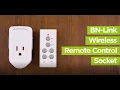 BN-LINK Wireless Remote Control Electrical Outlet Switch 1 Remote 1 Outlet