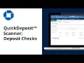 How to Deposit Checks with QuickDeposit Check Scanner Chase for Business