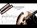 Download Lagu Mockingbird TAB - fingerstyle guitar tabs (PDF + Guitar Pro)