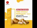 McDelivery New User Exclusive - FREE Chicken McNuggets 6pc
