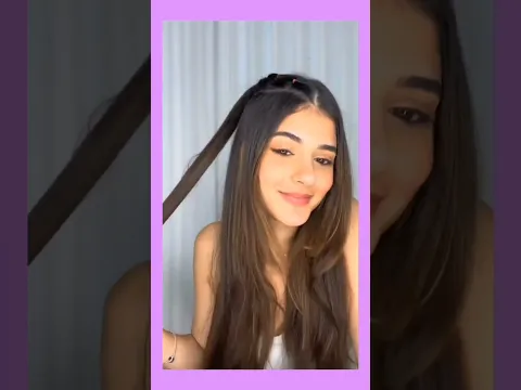 Peinado bonito que te puede gustar 💜🎀