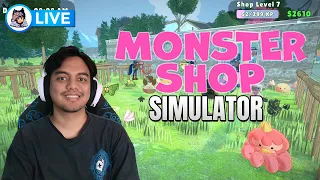 [LIVE🔴] AKU BIKIN TOKO UNTUK JUAL MONSTER!- Monster Shop Simulator