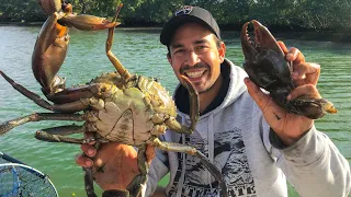 We RAN AGROUND! GIANT MUD CRABS in a Chaotic Creek on our Catamaran Sailboat Ep.11