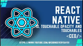 React Native Tutorial 10 Touchable and Touchable Opacity adding Add to Cart