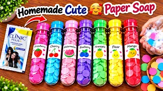 Homemade Paper Soap Making Kit🧼/homemade paper soap/How to make paper soap/paper soap making#diysoap